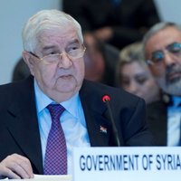 Sīrijas ministrs miera sarunās opozīciju nosauc par 'nodevējiem'