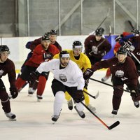 Latvijas hokeja izlasei pirms PČ būs astoņas pārbaudes spēles