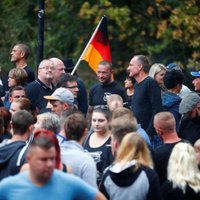 Протесты на востоке Германии после гибели местного жителя в драке с мигрантами