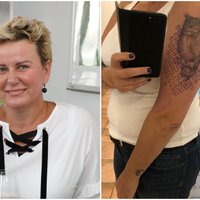 Linda Mūrniece pārsteidz ar jaunu tetovējumu