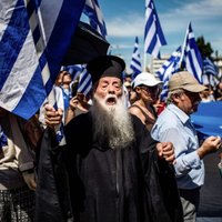 Grieķijā protestē pret vienošanos ar Maķedoniju