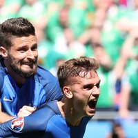 Grīzmans ievelk EURO 2016 mājinieci Franciju ceturtdaļfinālā