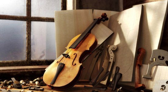 Baiba Skride Čaikovska Vijolkoncertu atskaņos uz Stradivāri vijoles