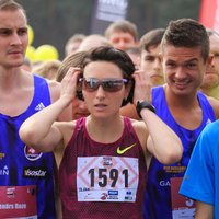 'BIGBANK Skrien Latvija' otrajā posmā 10,6 km skrējienā uzvar Jeļena Prokopčuka