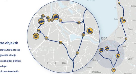 Завершен первый этап проектирования Rail Baltica за пределами Риги