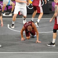 Баскетболист Круминьш доигрывал олимпийский финал против ОКР со сломанной ногой