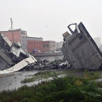 ФОТО, ВИДЕО: При обрушении моста в Генуе погибло 35 человек