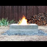 Video pamācība, kā izveidot betonētu ugunskura vietu