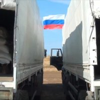 Video: Krievija parāda, kas atrodas otrajā ‘humānajā konvojā’ Ukrainai