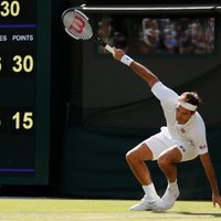 Andersons četru stundu ilgā Vimbldonas ceturtdaļfināla mačā 'nolauž' Federeru