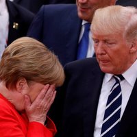 Холодная встреча в Портсмуте: Трамп обращался с Меркель как со школьницей
