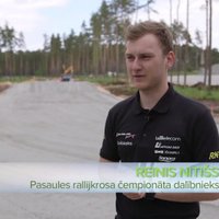 Video: Reinis Nitišs pēc sarežģītā 'World RX' sezonas sākuma degunu nenokar