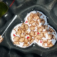 ФОТО. В Марупе появилась "тарелка с хлопьями", по которой можно кататься на велосипеде