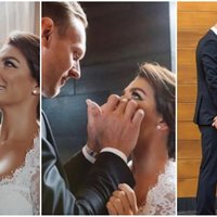 Privāti kadri: Ieskats Jāņa Timmas un Annas Sedokovas kāzās