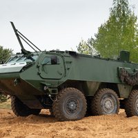 Национальные вооруженные силы Латвии получили первую партию финских бронемашин Patria