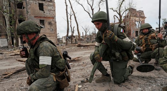 Ukraina iznīcinājusi okupantu štābu Melitopolē, vēsta avots
