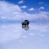Pasaules līdzenākā vieta – sāls tuksnesis Bolīvijā