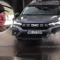 Video: Autožurnālists Atis Jansons izmēģina 'Dacia Jogger' hibrīdu
