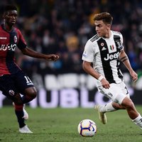 'Juventus' uzbrucējam Dibalam ceturtais pozitīvais Covid-19 tests sešu nedēļu laikā