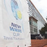 ВИДЕО: Как гости "Новой волны" в теннис играли