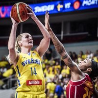 Eiropas sieviešu basketbola čempionāts Rīgā iesākas ar Zviedrijas uzvaru