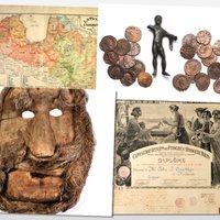 Latvijas vēstures relikvijas: Auglības maska un romiešu nauda