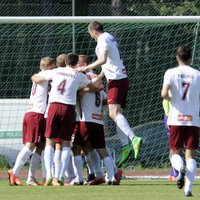 'Jelgava' futbolisti pārspēj valsts čempionus 'Liepāja'