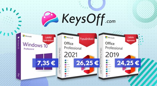 Keysoff īpašais piedāvājums: Oriģinālais Windows 11 Pro par 10,45 €