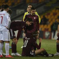 Не удержали Йоветича: сборная Латвии по футболу проиграла Черногории в отборочном турнире ЧМ-2022