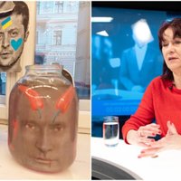 Mākslinieki 'ieskābēto Putinu burkā' plāno izrādīt Rīgas mikrorajonos