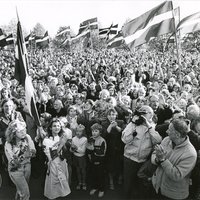 Прошло 33 года со Дня восстановления независимости Латвии
