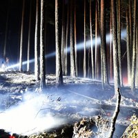 Для тушения пожара в Кемерском национальном парке вертолет не требуется