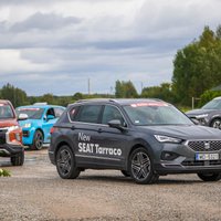 14 jaunākie automobiļi uz starta 'Latvijas Gada auto 2020' rudens testā