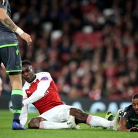 'Arsenal' iekļūšanu UEFA Eiropas līgas 1/16 finālā aizēno Valbeka trauma