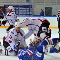 Рижские хоккеисты дожали питерский СКА Петра Воробьева