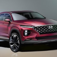 'Hyundai' parādījis jaunā 'Santa Fe' dizainu