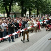 Митинг рабочих Liepājas metalurgs прошел мирно