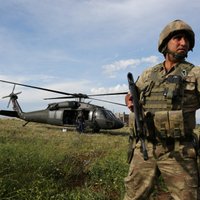 На границе Турции и Сирии разбился военный вертолет: экипаж погиб