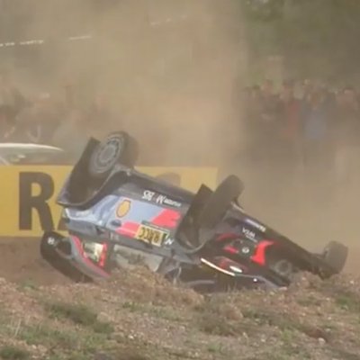 Video: Nevils 'novākojas' Spānijas WRC rallija testa ātrumposmā