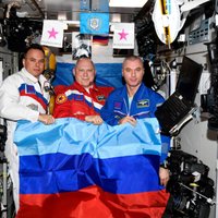 Krievija propagandai sāk izmantot arī Starptautisko kosmosa staciju
