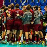 Latvijas florbola izlase triumfē Četru nāciju turnīrā