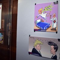 Karikatūristi sociālajos tīklos ironizē par Trampa ievēlēšanu