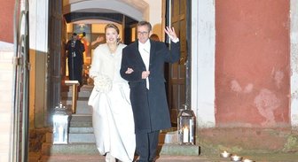 ФОТО: Ильвес женился на Иеве Купце; латышка стала первой леди Эстонии