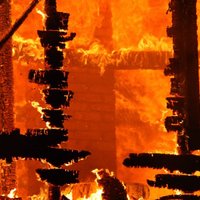 Пожар в Зиепниеккалнсе: погиб 56-летний мужчина