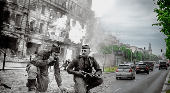 Foto: Berlīne 1945. gadā un tagad. Kā karš izmainīja Vācijas galvaspilsētu