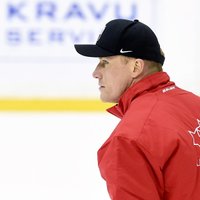 ФОТО: Аболс вошел в тренерский штаб сборной Латвии по хоккею