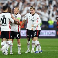 'Eintracht' un 'Leipzig' piesakās vācu finālam Eiropas līgā