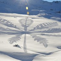 Britu mākslinieks Siguldā radīs milzu darbus sniegā