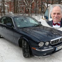 Ekspremjers Māris Gailis tirgo savu 15 gadus godam kalpojušo 'Jaguar' limuzīnu