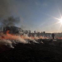 Otrdien Latvijā dzēsti divi kūlas ugunsgrēki